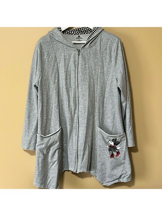 Disney Parks Jackets & Blazers - DISNEY PARKS Minnie Mouse zip hoodie. Great with gingham accents. XXL